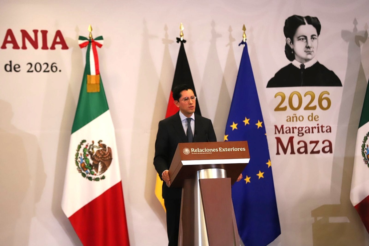 Roberto Velasco ofreció una conferencia de prensa en las instalaciones de la Secretaría de Relaciones Exteriores. | Foto: Octavio Hoyos