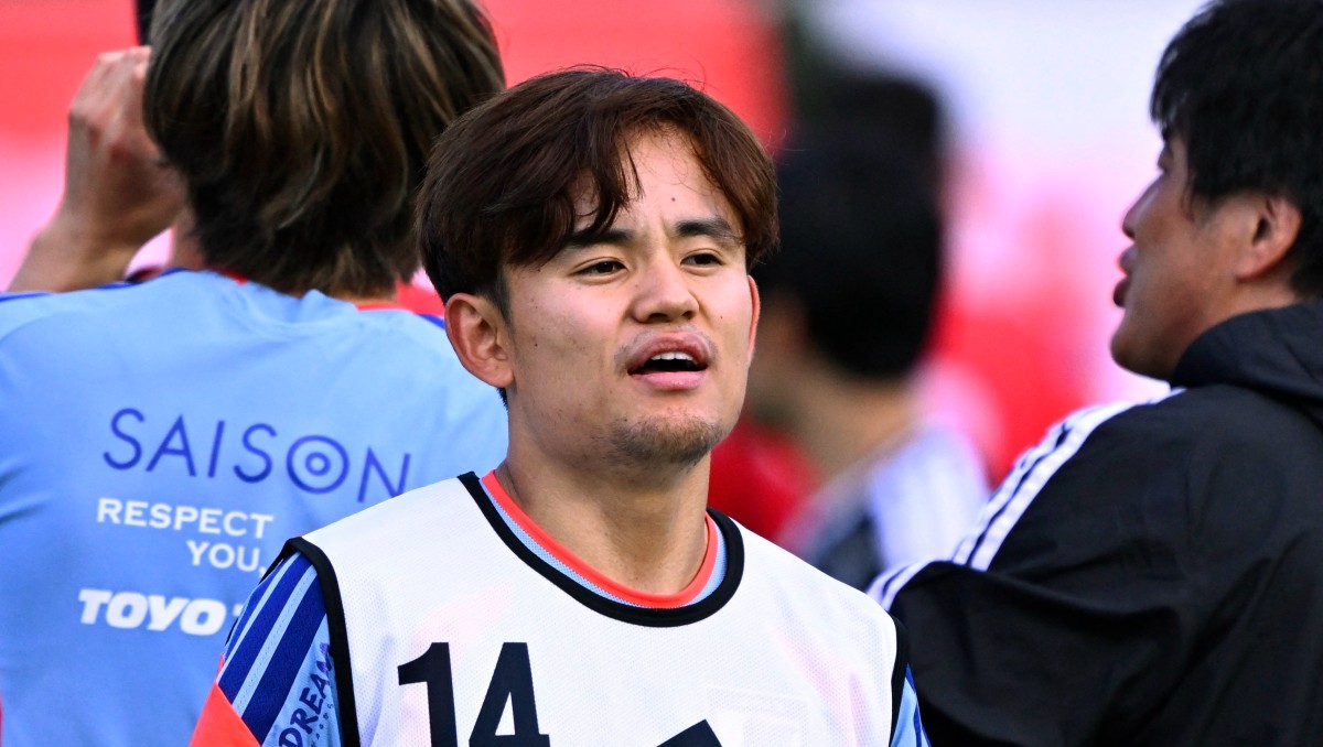 La Selección de Japón entrenó en El Barrial y celebró el cumpleaños de Takefusa Kubo (Reuters)