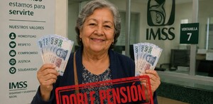 Sólo estos adultos mayores pueden cobrar doble