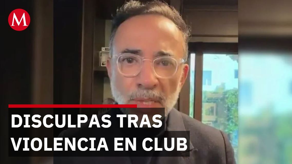 Alcalde de Metepec irrumpe violentamente en club donde es socio y pide disculpas
