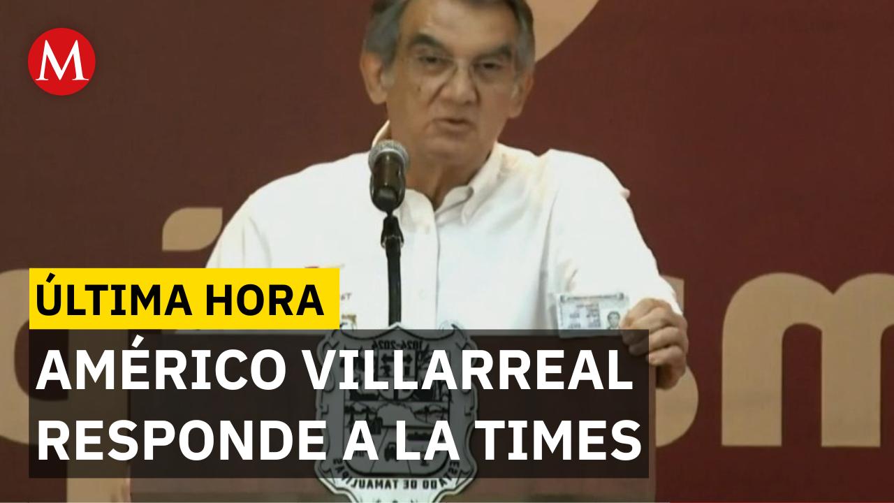Américo Villarreal muestra su visa y niega acusaciones en reportaje de LA Times