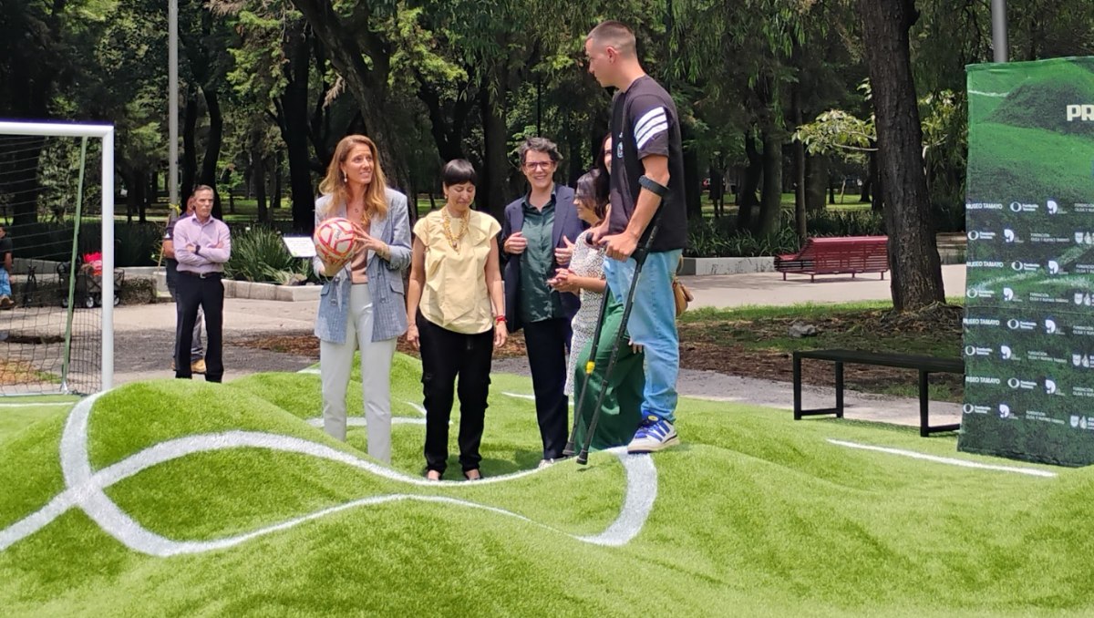 La cancha de las desigualdades sociales en el Museo Tamayo (Especial)