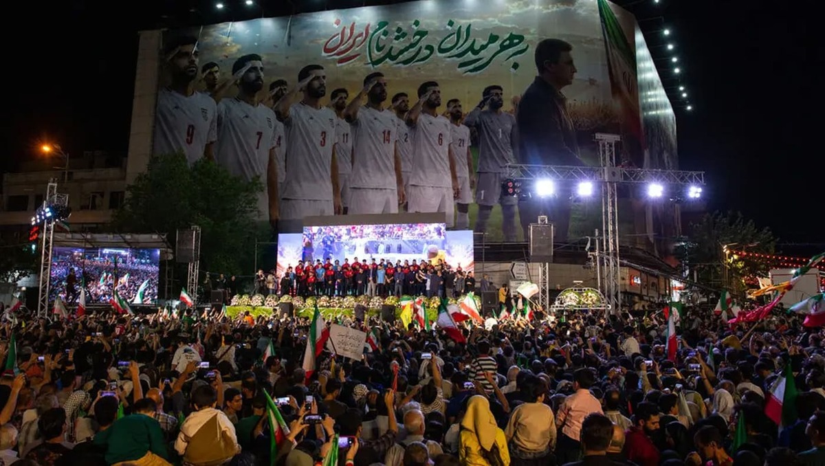 El equipo de fútbol iraní antes de partir a la Copa Mundial del 2026 | Arash Khamooshi/The New York Times