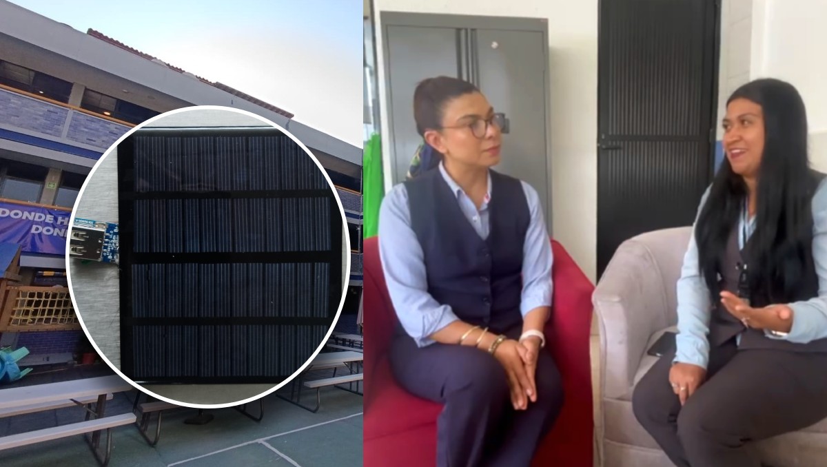 Estudiantes de Ecatepec crean baterías solares para madres buscadoras. | FOTO. Cortesía a MILENIO