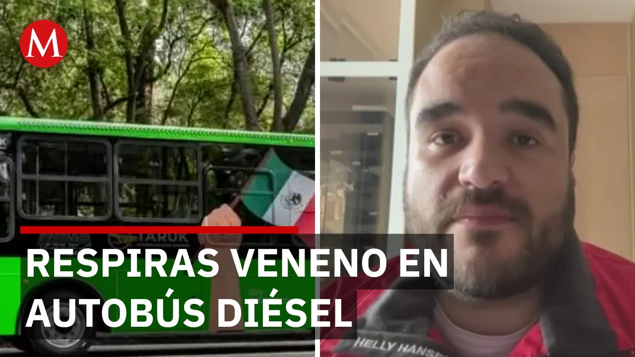 Estudio revela: pasajeros en autobús diésel respiran 5 veces más contaminación que en eléctrico