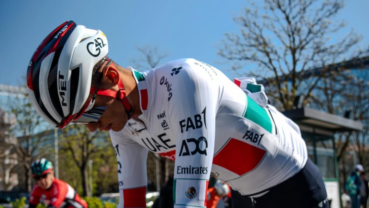 Isaac del Toro regresa tras su lesión para el Tour Auvergne-Rhône-Alpes (Instagram @isaac_deltoro_romero1)