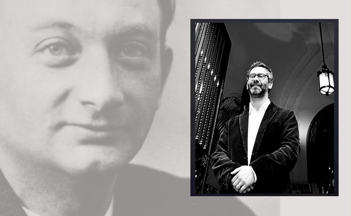 Joseph Roth, novelista y periodista austríaco del siglo XX. (Foto: Wikimedia Commons) | El periodista británico Keiron Pim. (Foto: Alberto Tovalin)