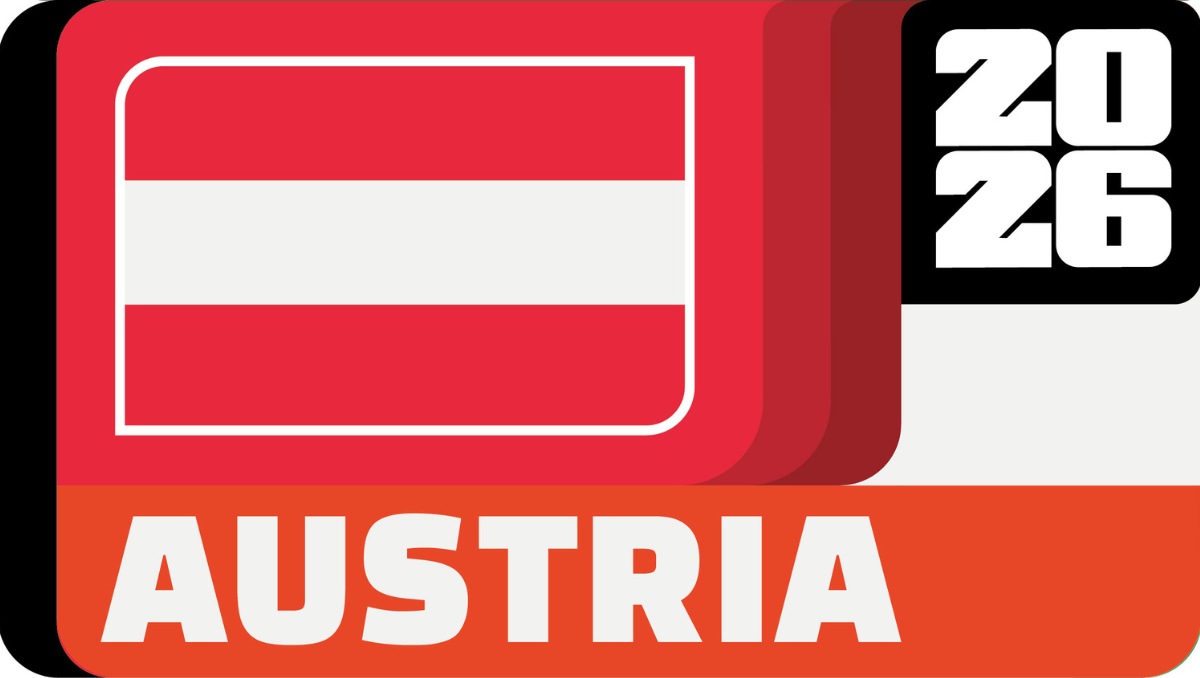La bandera de la selección austriaca en el Mundial 2026 (La Afición)