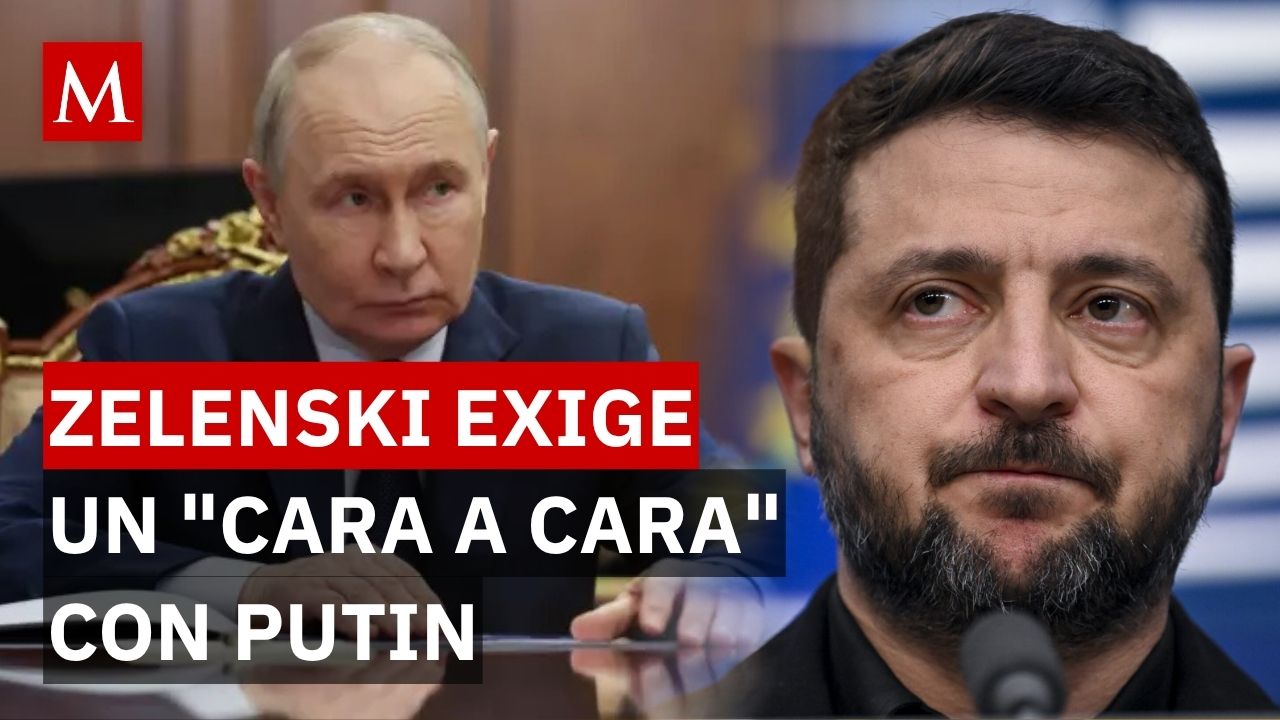 ¡Movimiento inesperado! Zelenski propone una reunión cara a cara con Putin para negociar