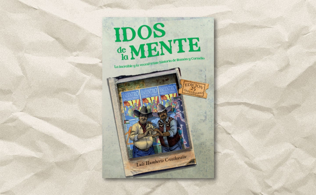 Portada de ‘Idos de la mente’, de Luis Humberto Crosthwaite. (UANL)