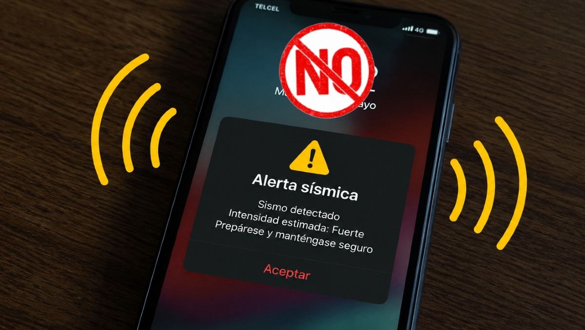 El sismo no motivó alertamientos a los teléfonos celulares | Imagen generada con IA