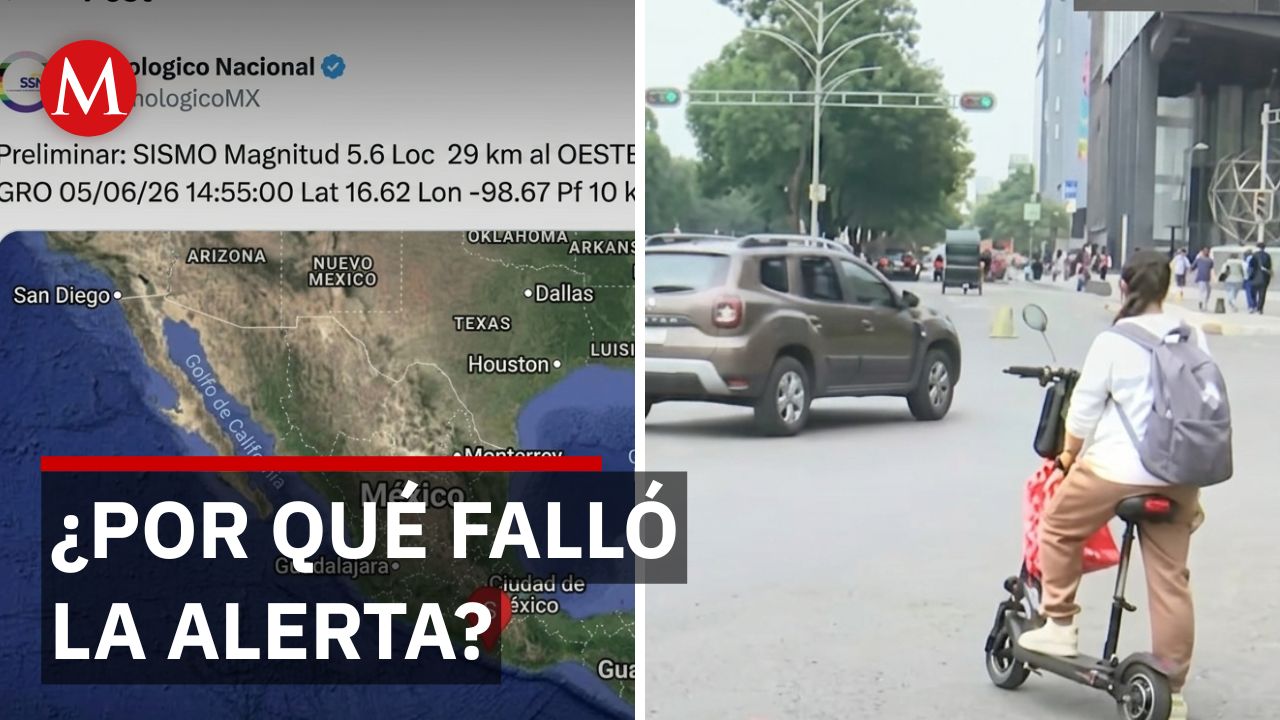 Sismo de 5.6 sacudió CdMx pero la alerta no sonó: protección civil explica las razones