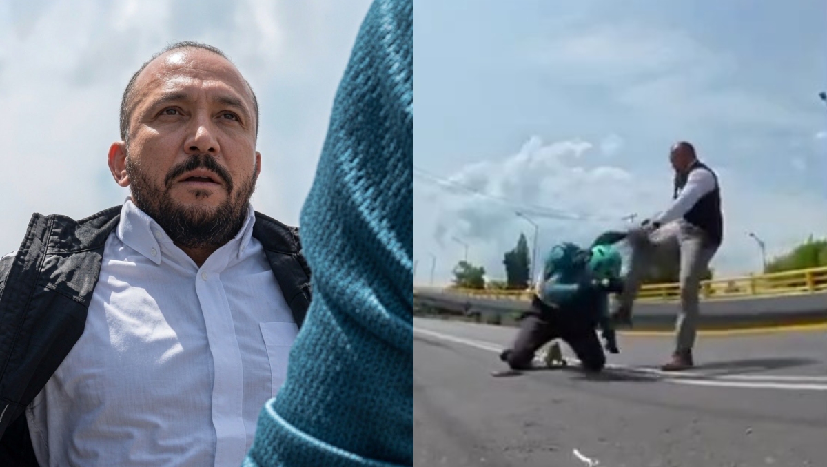 Usuarios de X se dieron a la tarea de mejorar imágenes del video con IA para ayudar a dar más rápido con el agresor. | Especial