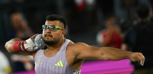 Uziel Muñoz terminó noveno en la etapa de Roma de la Liga Diamante tras lanzar 20.73 metros en impulso de bala, mejorando su registro previo en China.