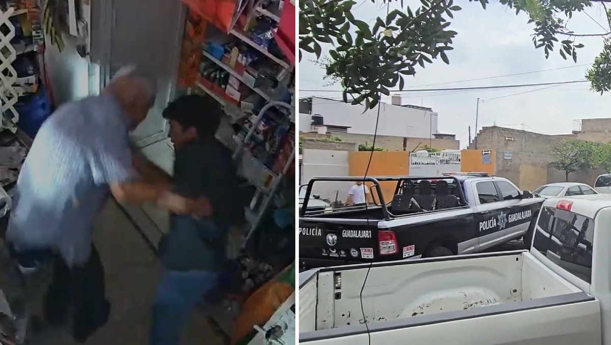 Tras el asalto captado en video, autoridades de Jalisco dieron con los presuntos responsables ( Cortesía)