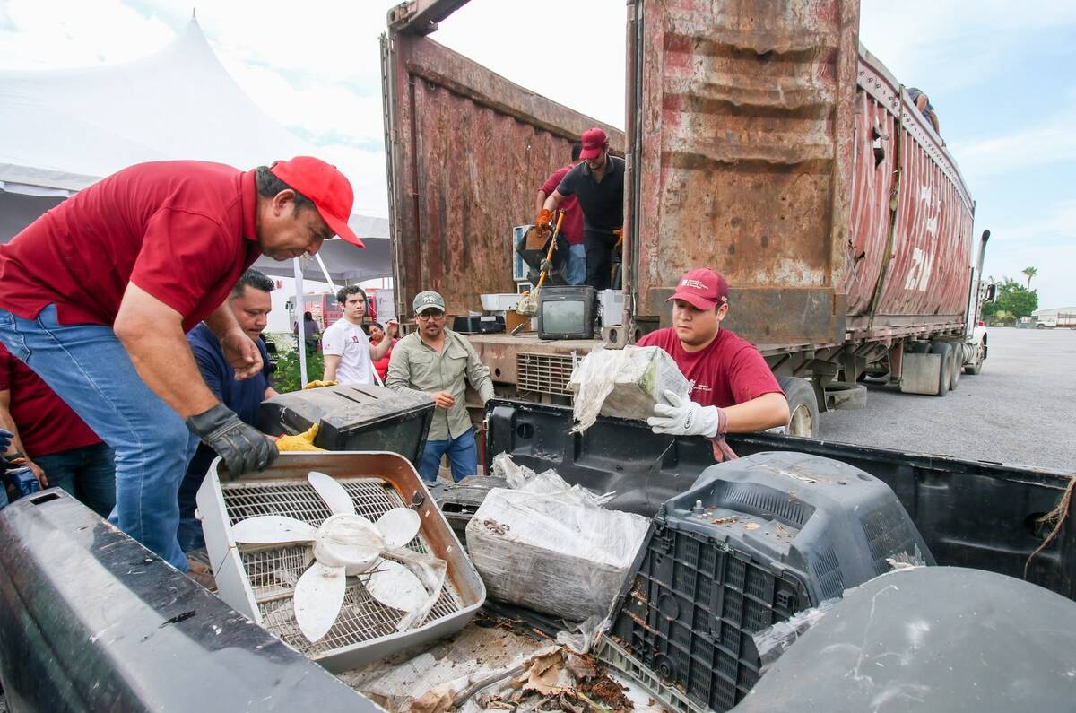Ciudadanos, empresas y asociaciones participaron en el Reciclatón 2026 realizado en Ciudad Victoria