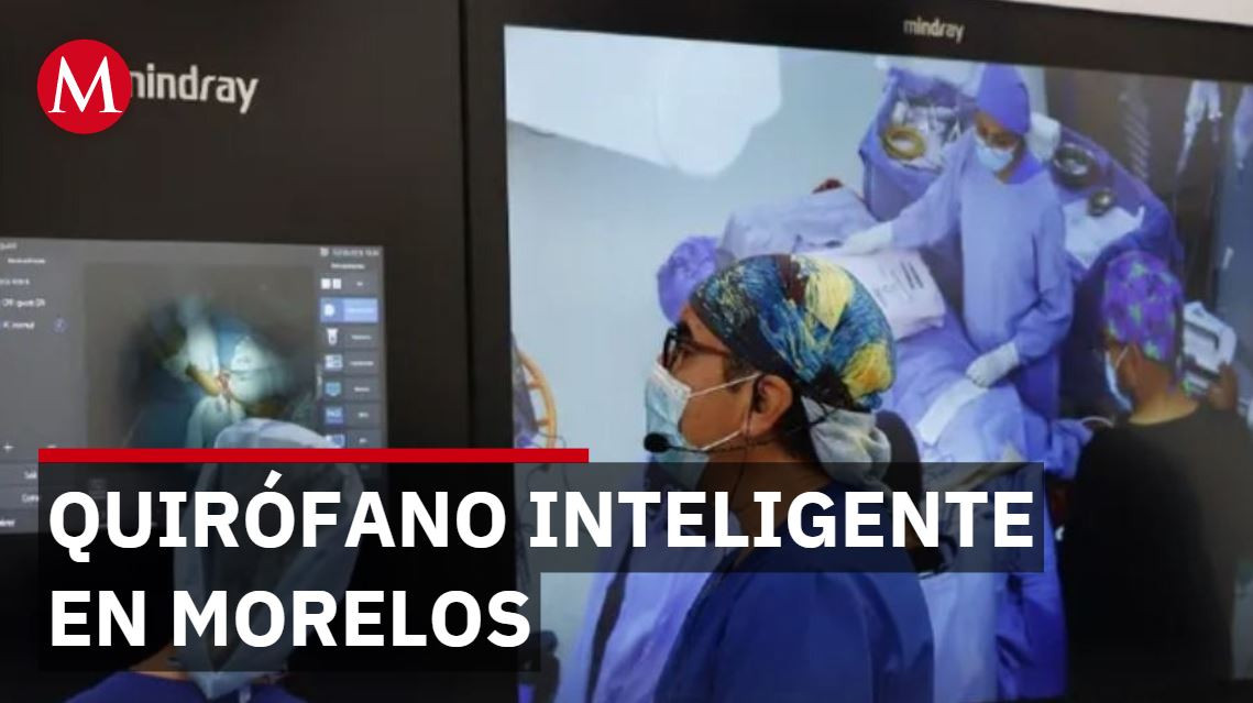 Hospital de Morelos estrena quirófano inteligente con transmisión en tiempo real para estudiantes