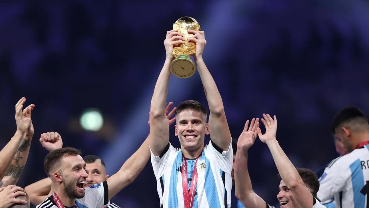 Juan Foyth, campeón del Mundo en Qatar 2022 con Argentina se perderá la edición de 2026 (Instagram @juanfoyth)
