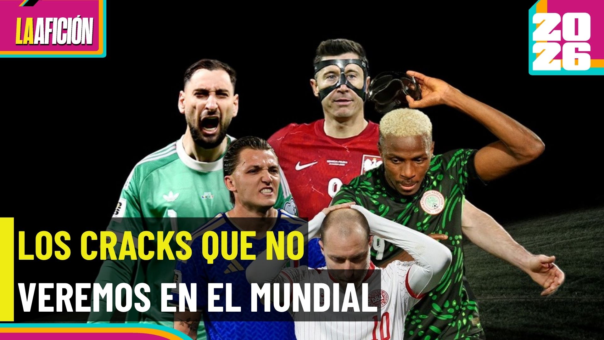 Los cracks que no veremos en la Copa del Mundo