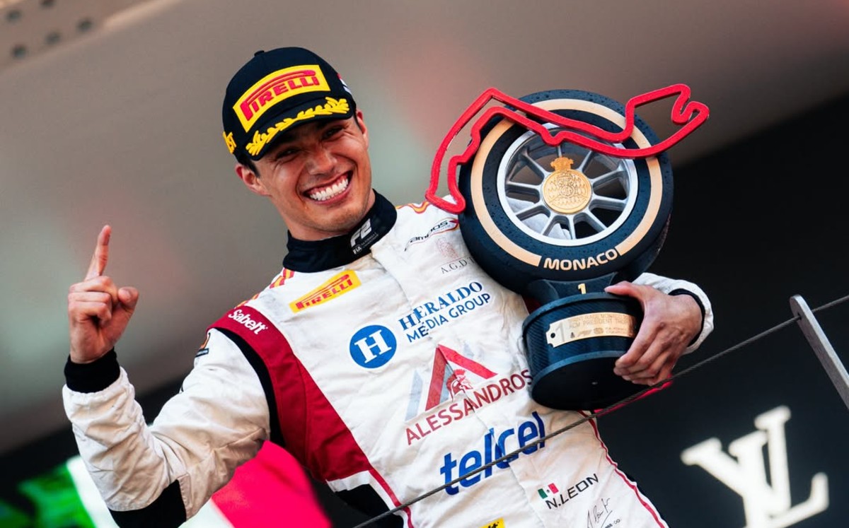 Noel León gana la carrera sprint del Gran Premio de Mónaco (Instagram @camposracing)