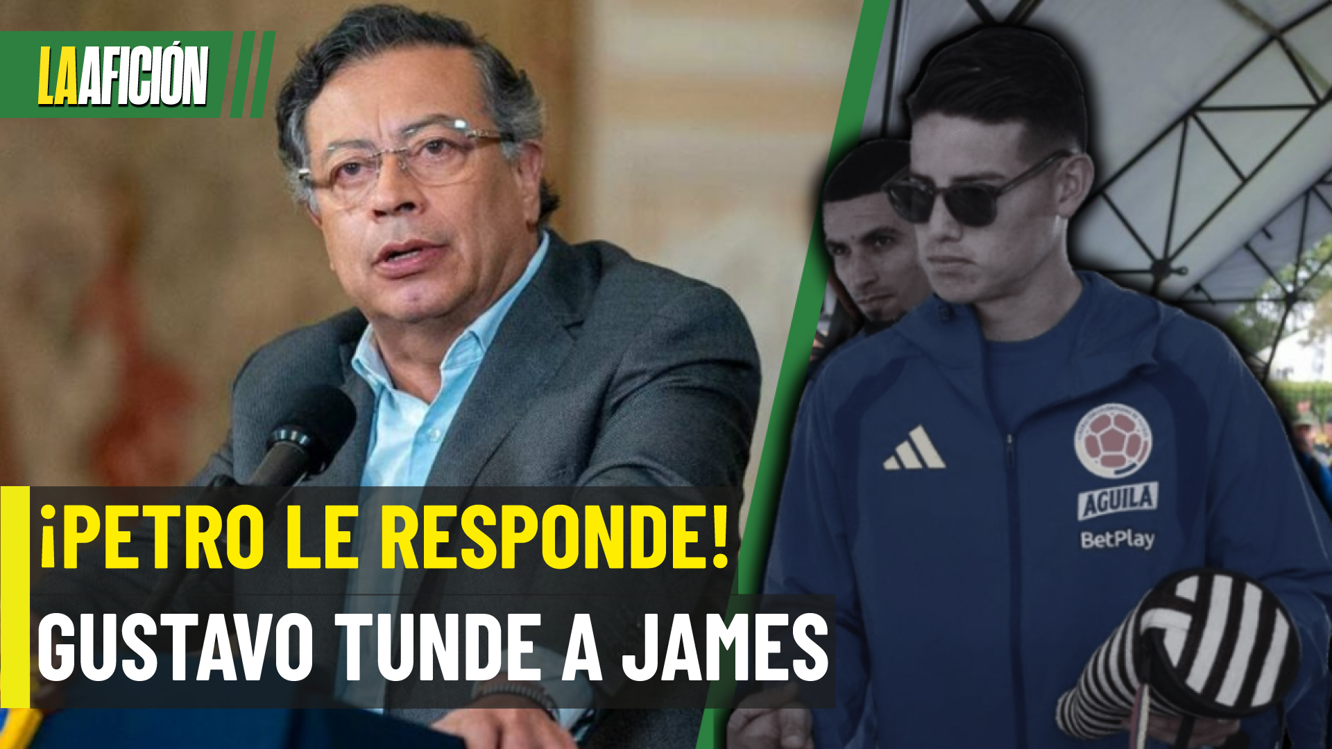 Así reaccionó Petro al gesto de James con Antonella