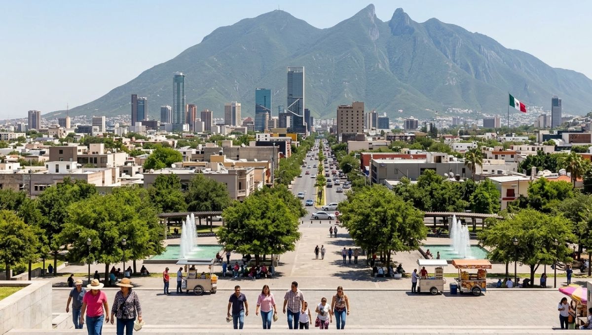 Se pronostica unas bajas probabilidades de precipitaciones en Monterrey | Imagen generada con IA