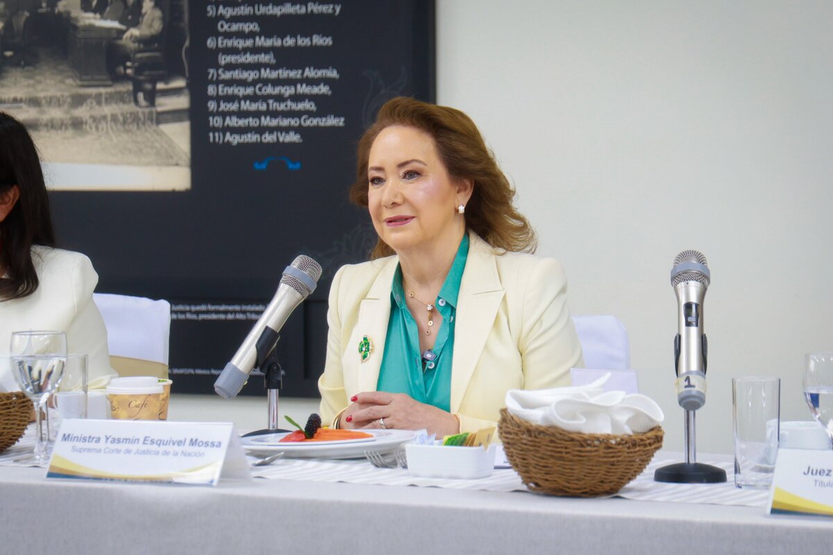 Yasmín Esquivel planteó aplazar la elección judicial a 2028. | Foto: X