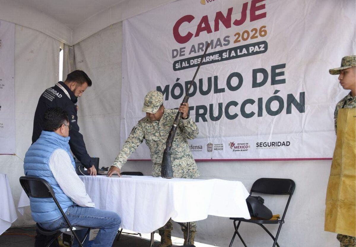 Canje de Armas 2026 en el Estado de México