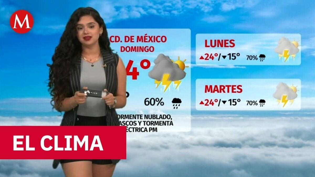 Clima de hoy domingo 7 de junio de 2026 | Pronóstico con Natalia Sánchez
