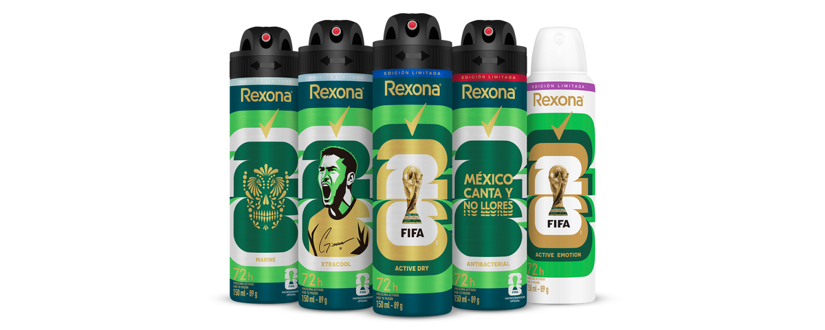 La edición de colección del Mundial de Futbol  de Rexona/ Especial