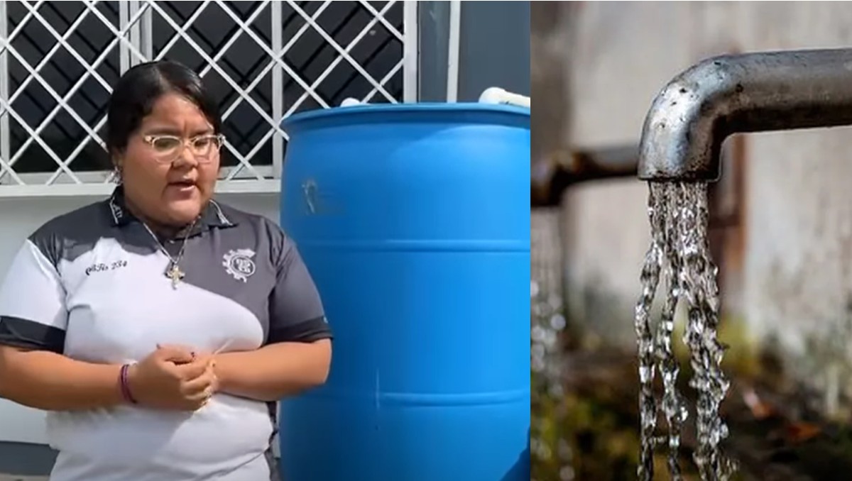 Estudiante de Nuevo Laredo crea sistema que reutiliza agua de aire acondicionado para cultivos