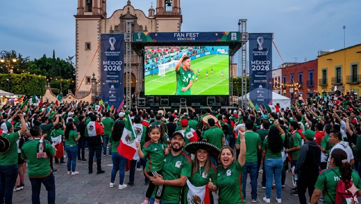 La FIFA tiene planeada la organización del Fan Festival en 13 sedes. | Foto: Generada con IA