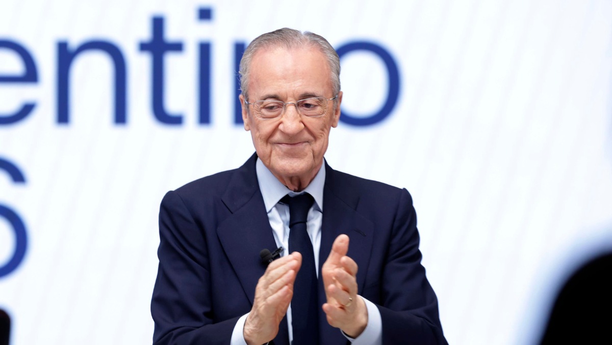 Florentino Pérez asegura que siempre estará para defender al Real Madrid (EFE)