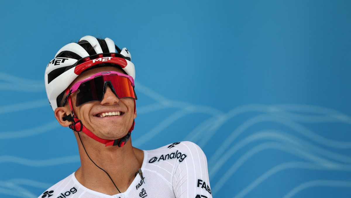 Isaac del Toro culmina en el puesto 12 de la primera etapa del Tour Auvernia-Ródano-Alpes (AFP)