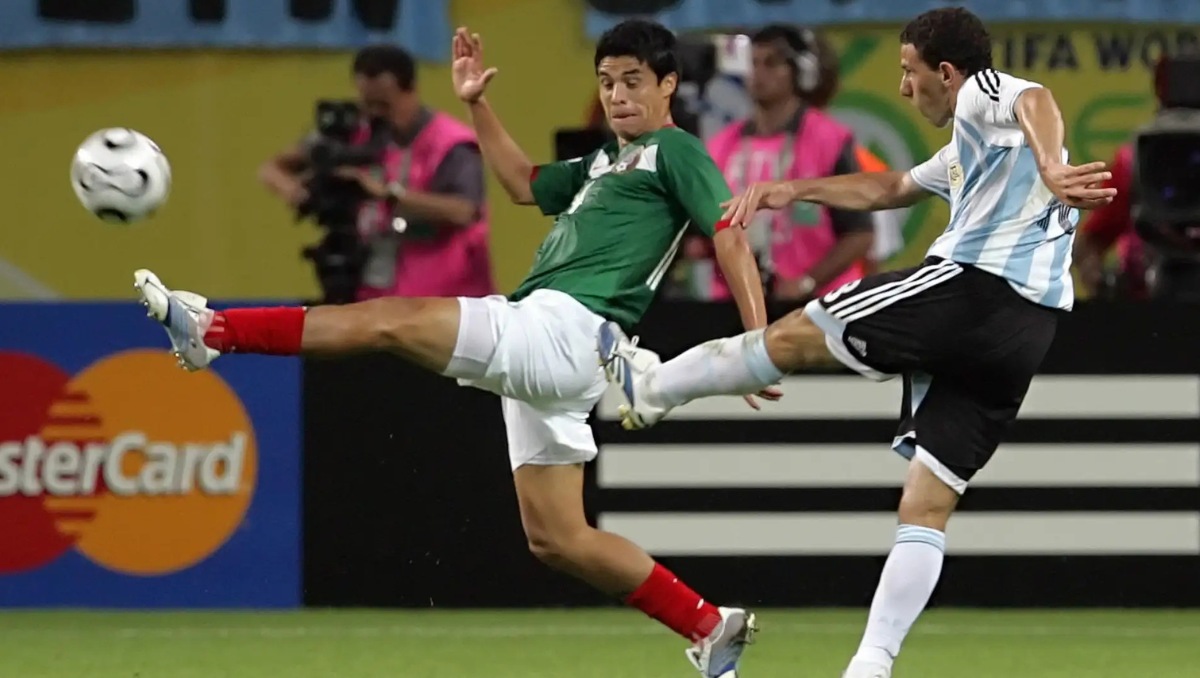 Maxi Rodríguez, el verdugo de México en el Mundial de Alemania 2006 (AFP)