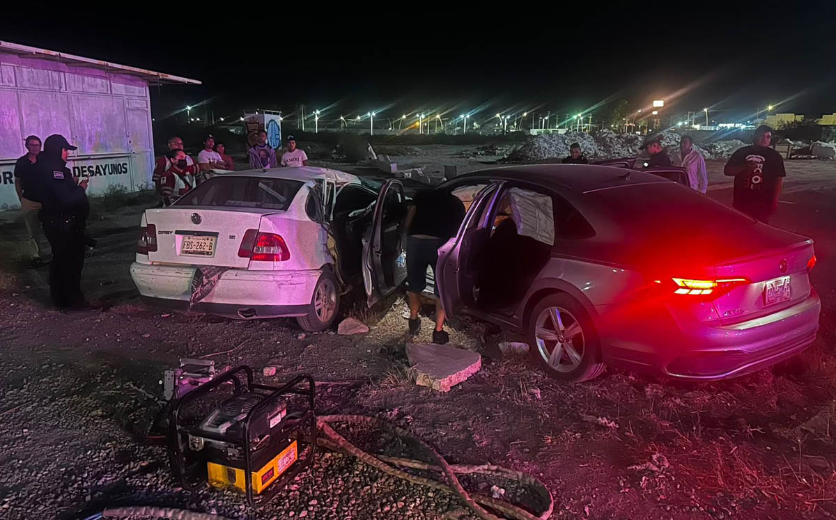 Muere mujer en accidente en Lerdo. | Foto: Especial