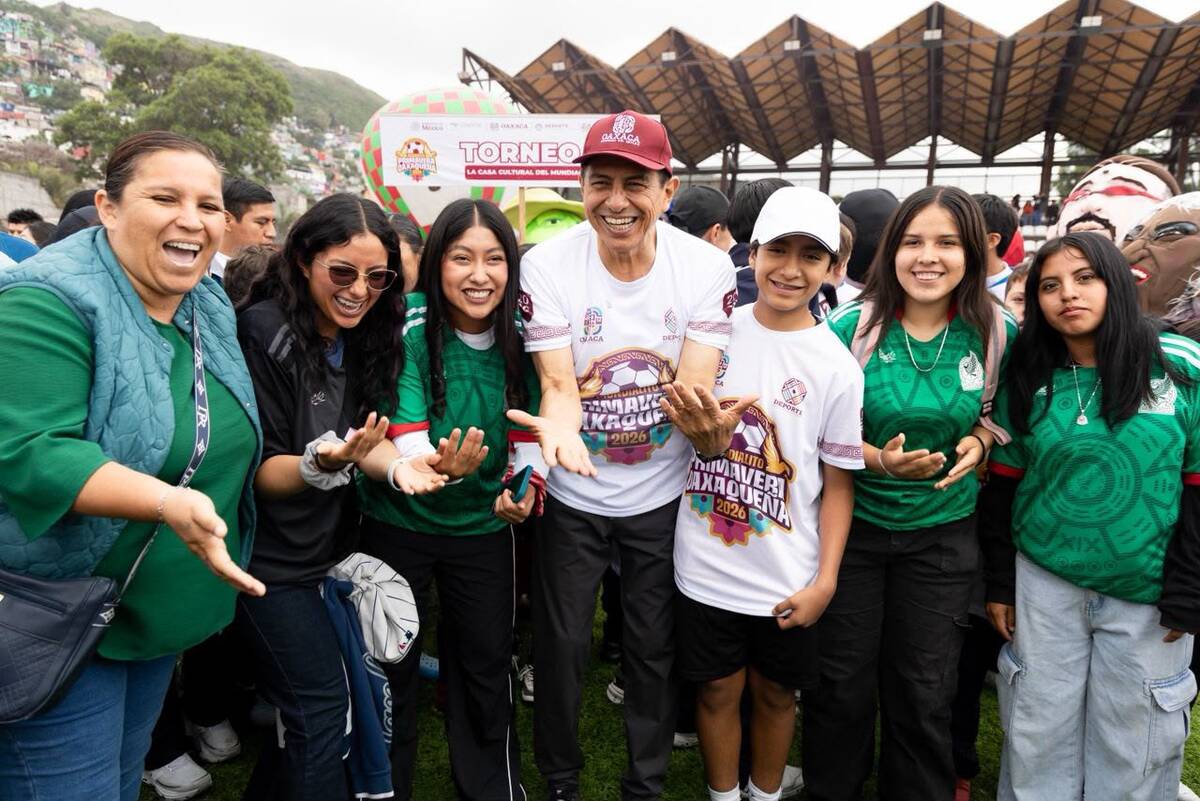 Oaxaca inaugura el Mundial Social 2026 en Parque Primavera. | Especial