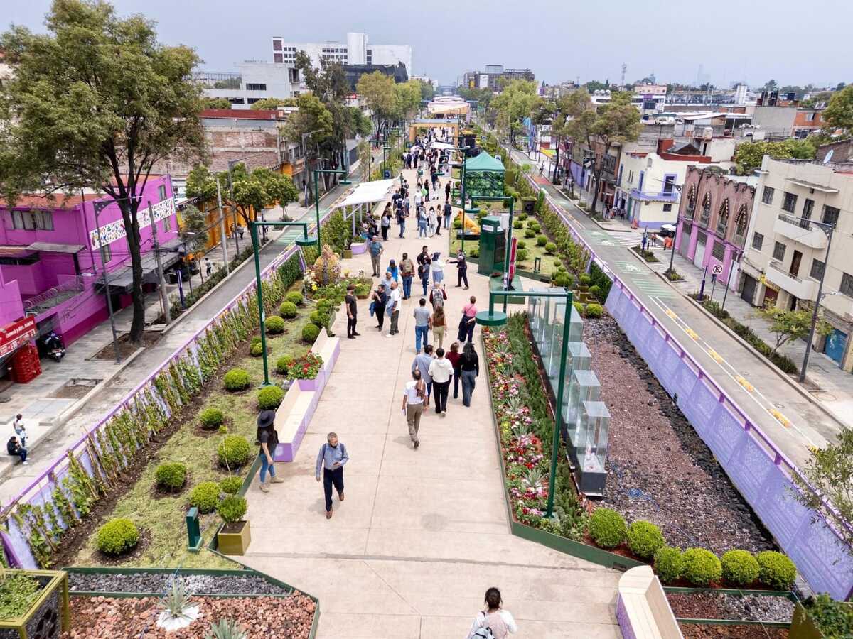 Es un nuevo parque elevado de casi dos kilómetros de extensión. | Foto: Especial