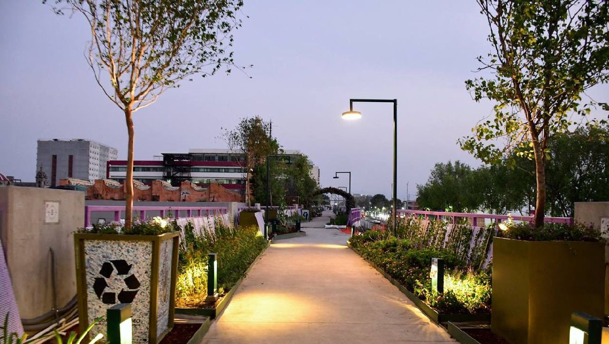 Parque elevado Tlalpan. Foto: Especial
