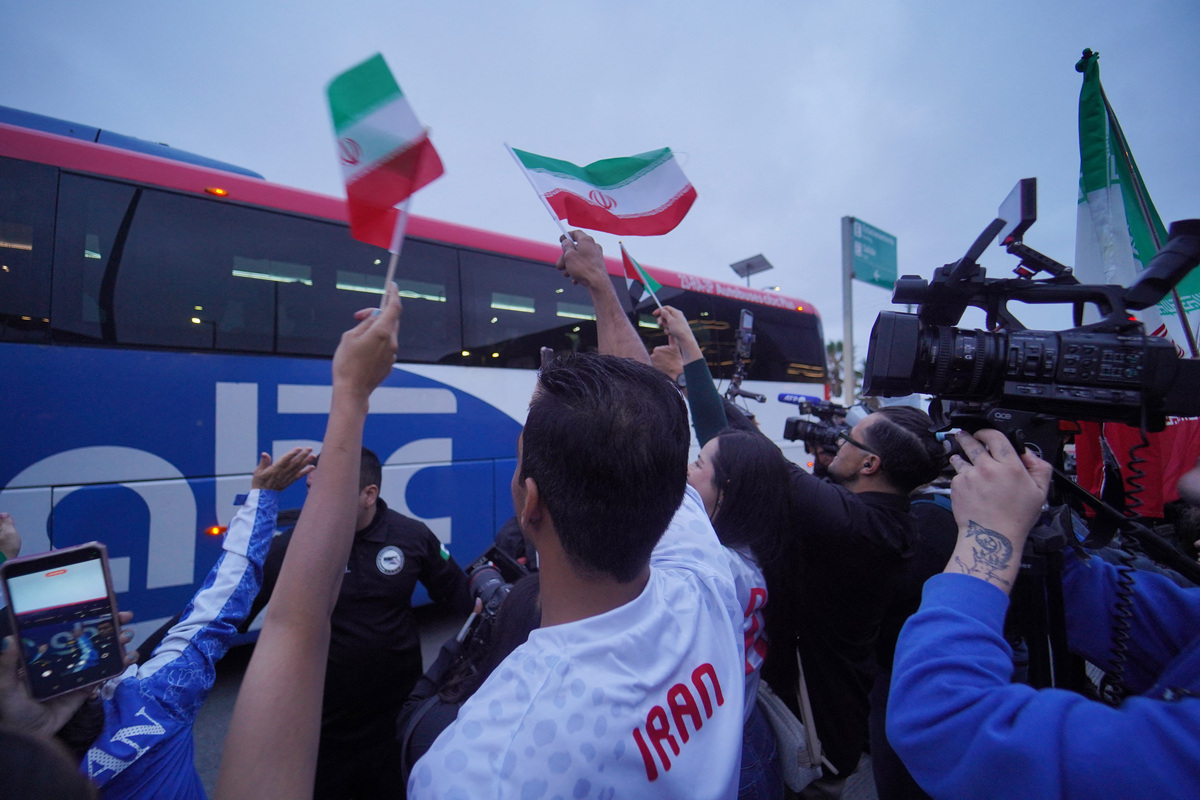 Selección de Irán llega a Tijuana para preparar su participación en el Mundial 2026 (Reuters)