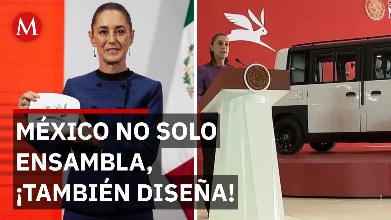 Sheinbaum lanza Olinea: auto eléctrico diseñado por jóvenes mexicanos innovadores