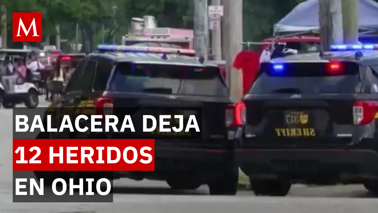 ¡Terror en Ohio! Tiroteo masivo en festival familiar deja al menos 12 heridos de gravedad
