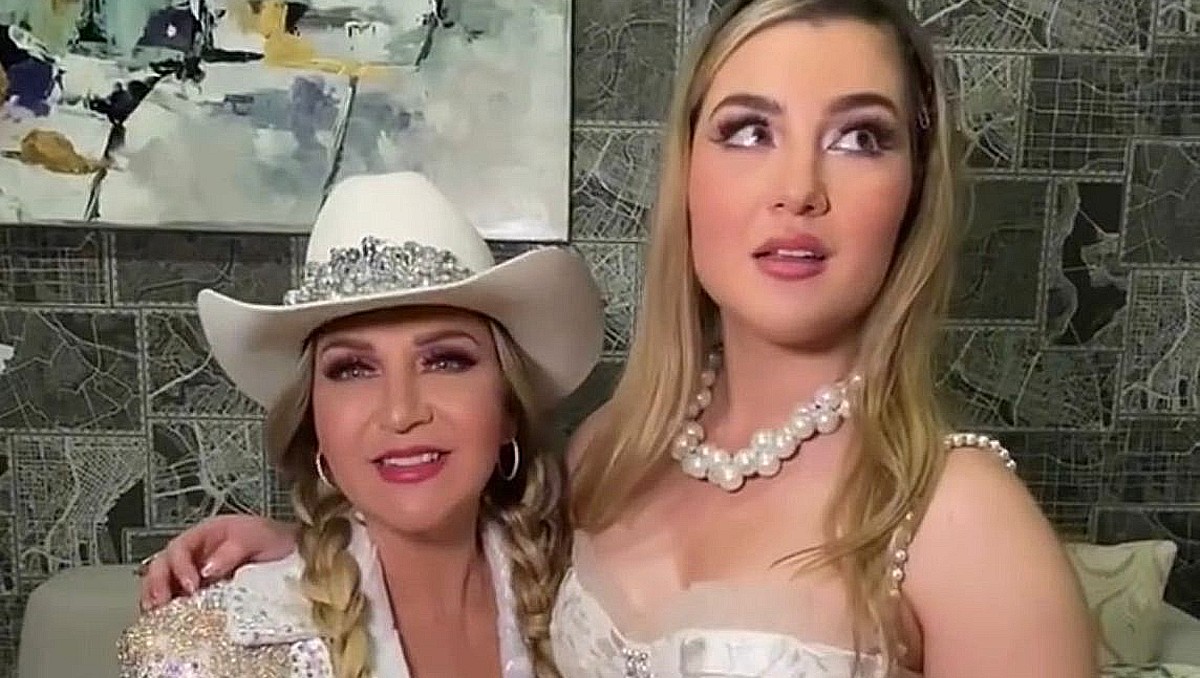 Alicia Villarreal reaccionó a rumores sobre el supuesto embarazo de su hija Melenie (IG: meleniecarmona)