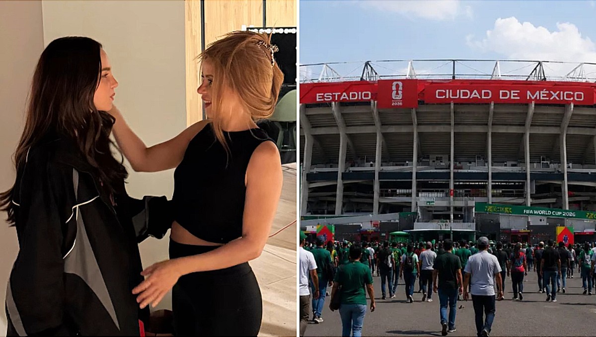 Belinda se reencuentra con Shakira previo al arranque del Mundial 2026 (IG: @belindapop // IA DISCOVER - Cuartoscuro)