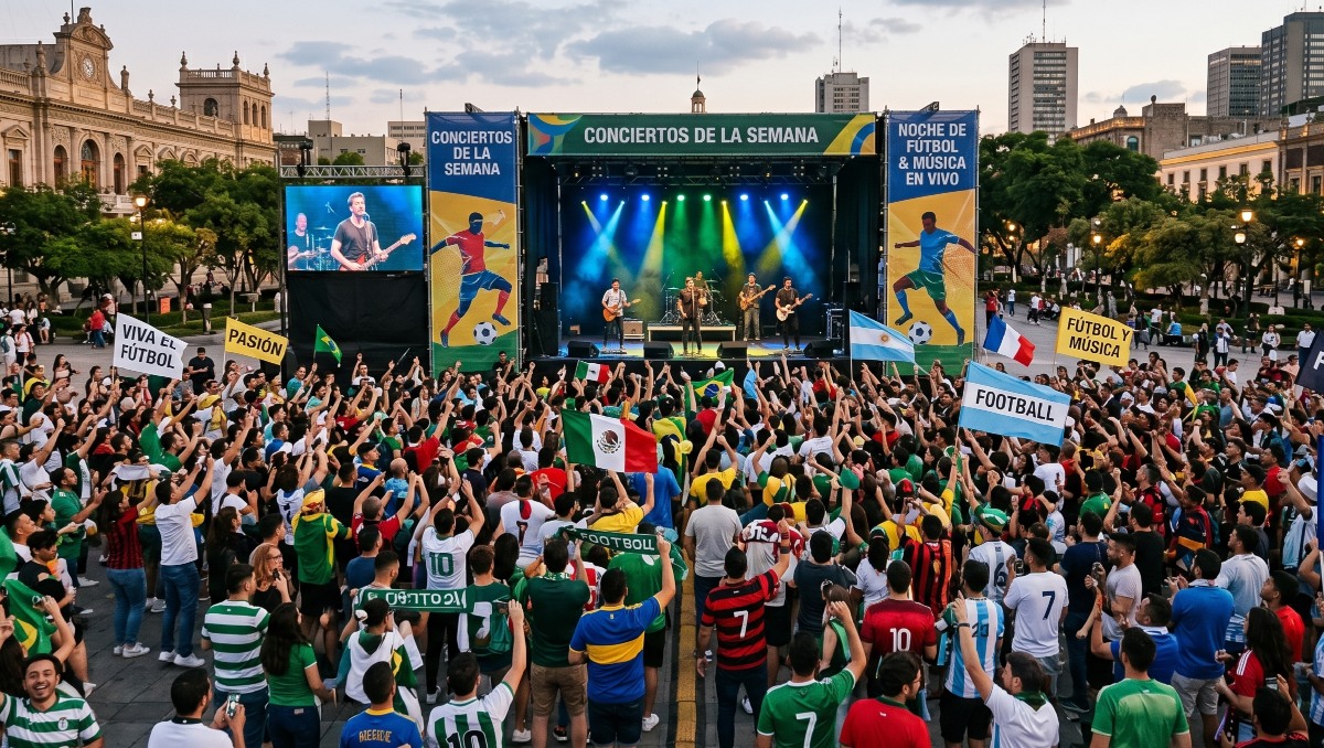 Conciertos que habrá en CdMx  durante esta semana | Foto: M2 IA