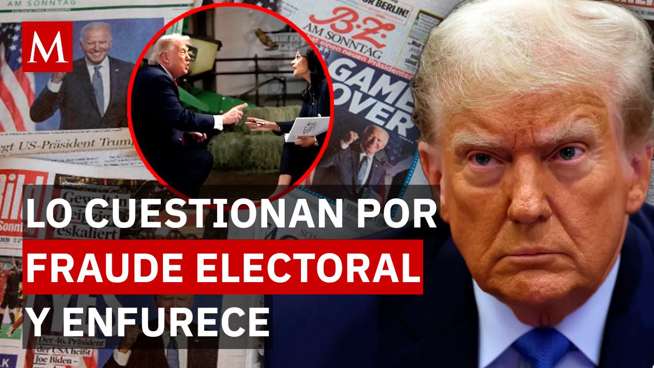 El tenso choque de Trump con una periodista en EU