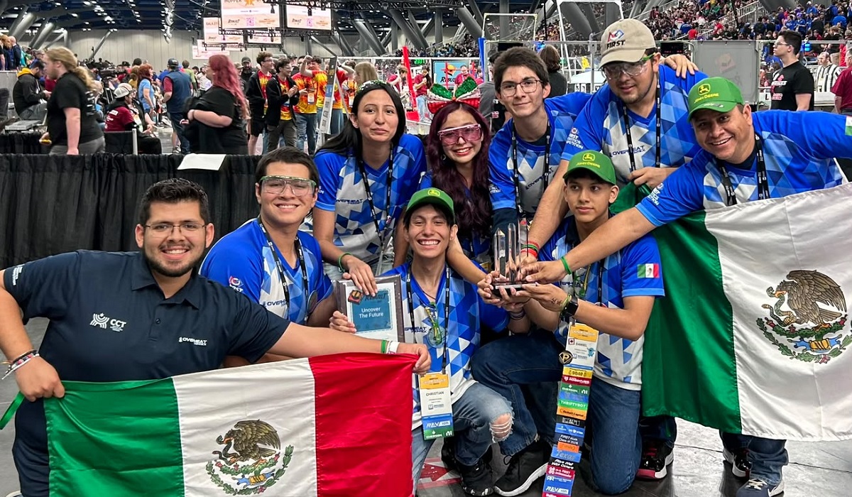 Equipo de robótica Overheat Stimex. (cortesía)