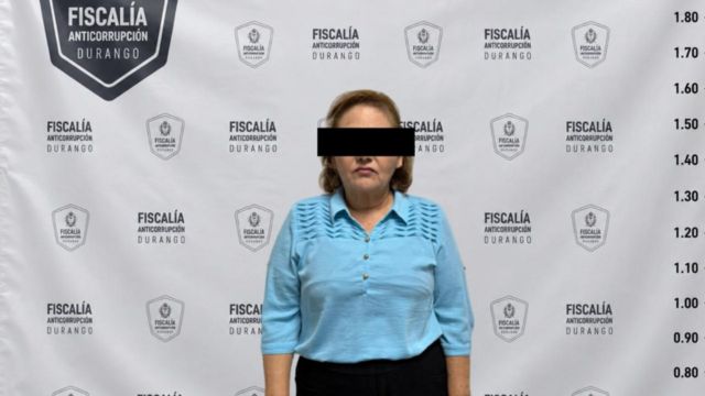 La FECCED arrestó a una exfuncionaria de la Secretaría de Educación de Durango.| Especial.