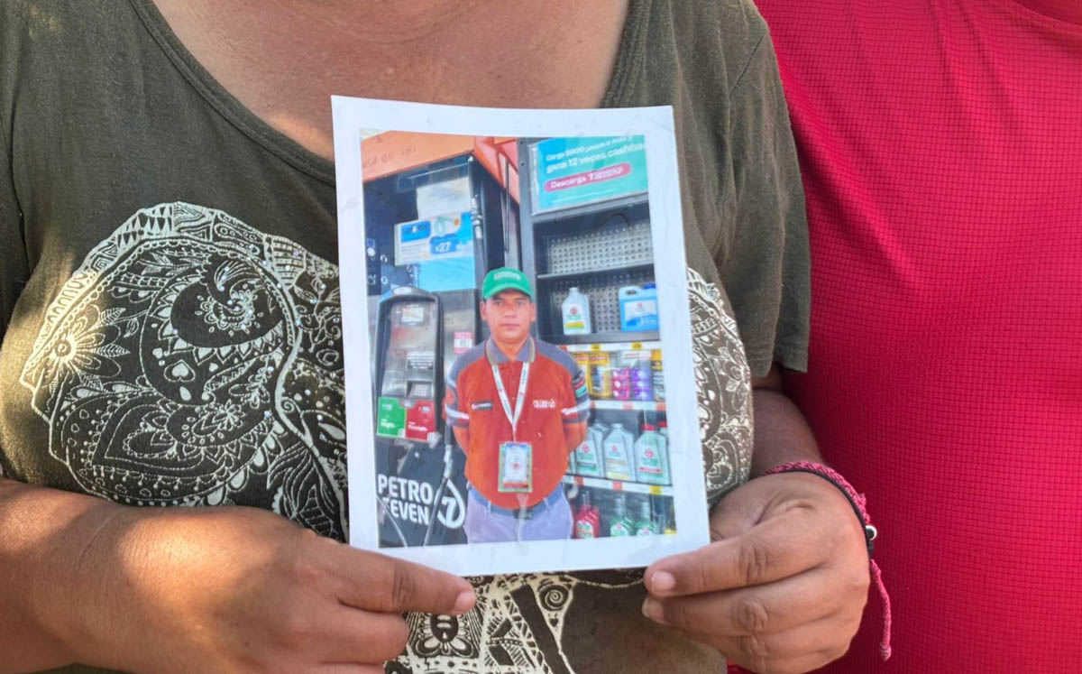 Joven desaparece tras presuntamente sentirse mal en su trabajo. | Foto: Cristian Murúa