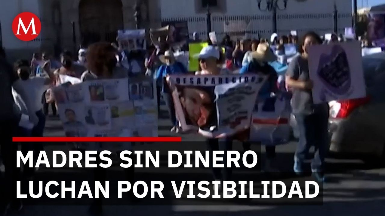 Madres trabajadoras luchan por visibilizar desaparecidos sin recursos para viajar a CdMx
